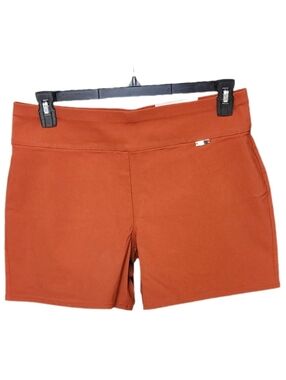 I.N.C. International Concepts Women's Mid-Rise Pull-On 5" Shorts Spiced Pecan 12